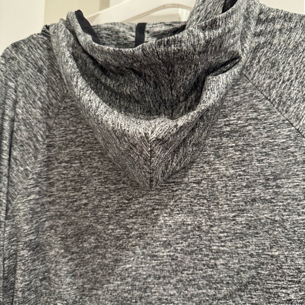 Athleta Gray Uptempo Hooded Athletic Pullover XS - Picture 8 of 10